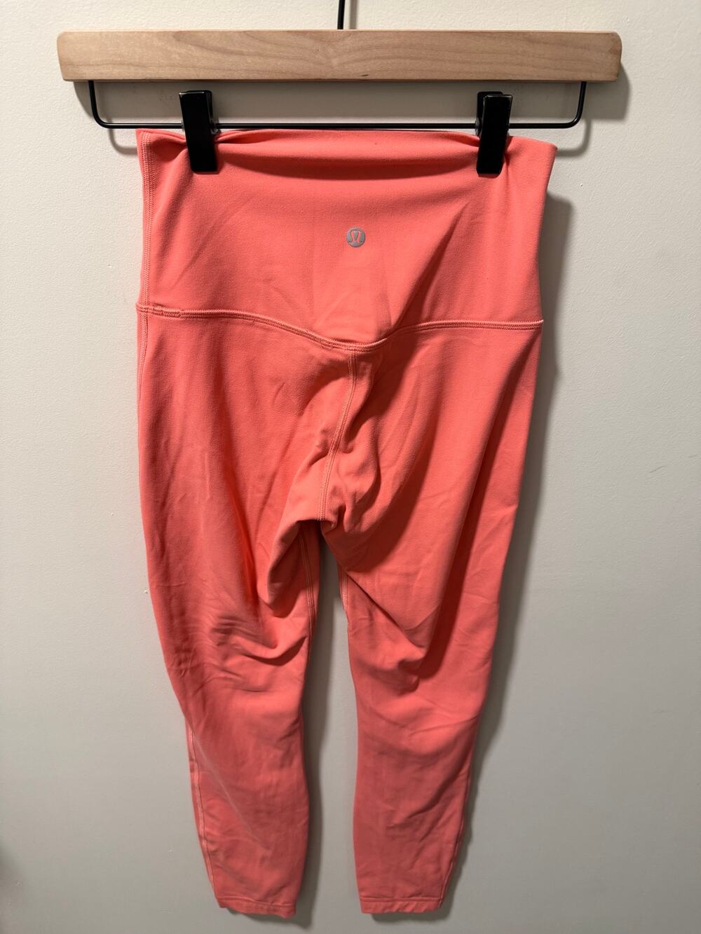 Lululemon Align High-Rise Pant 25” Nulu Size 4 Guava Pink